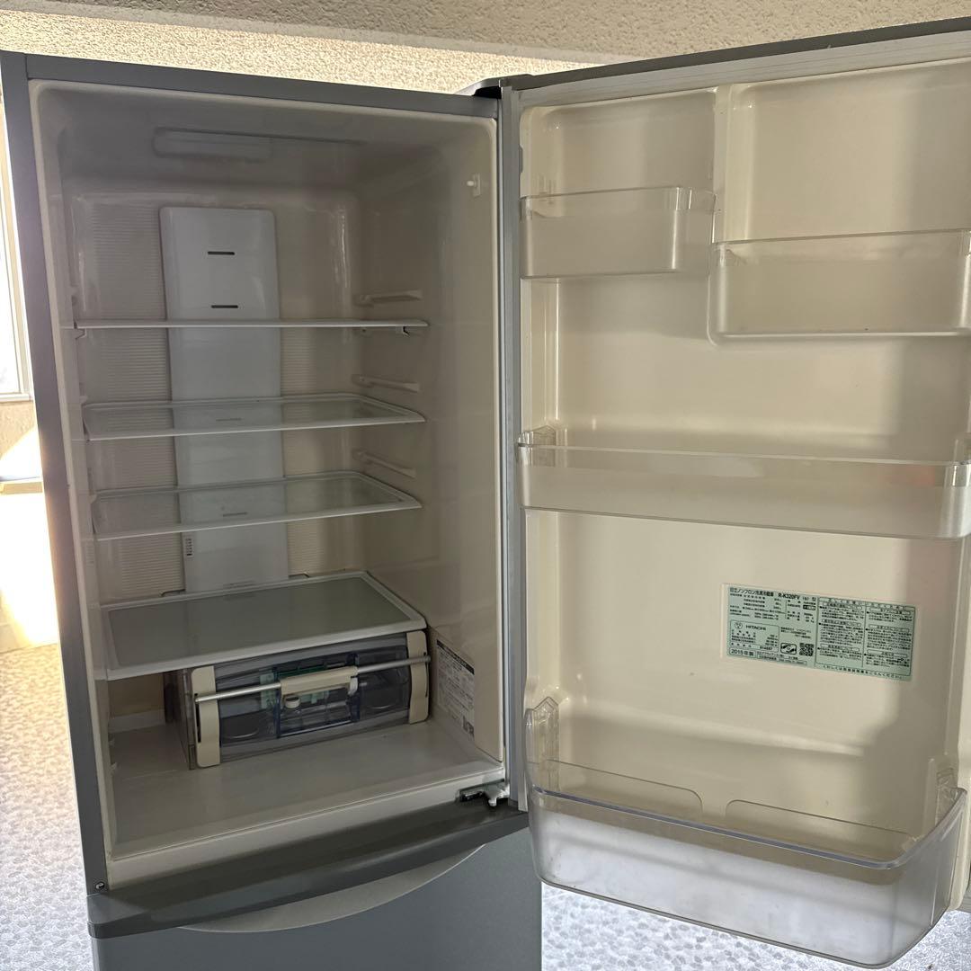 シルバー冷蔵庫 エコモード付き日立