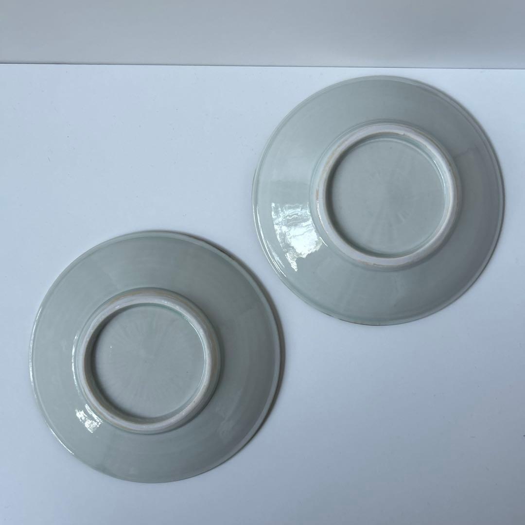 伊藤聡信さんの色絵5寸皿　2枚