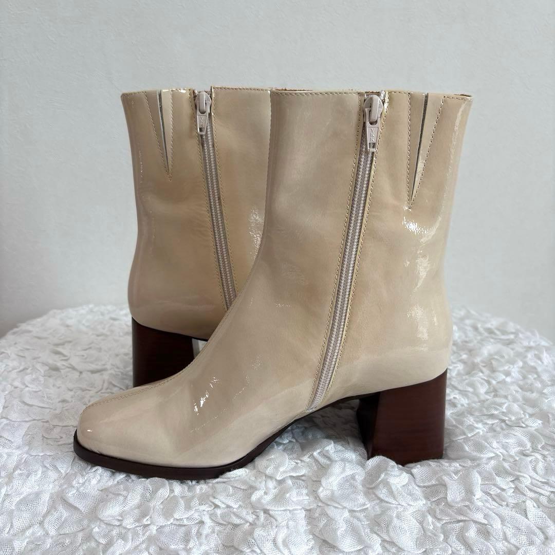 【新品未使用】Sézane セザンヌ エナメル アンクルブーツ