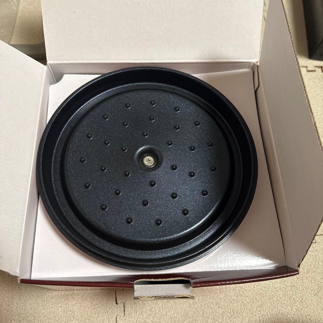 Bellfina DIAMOND DIMPLE 両手鍋 黒