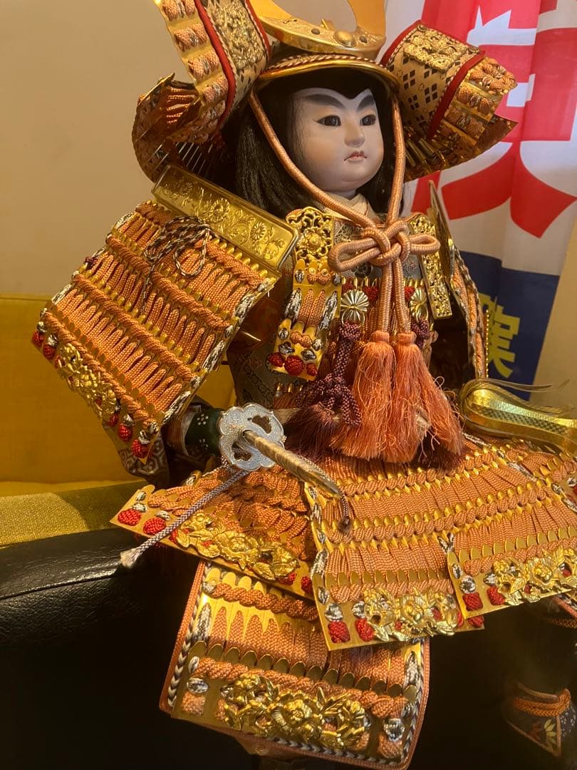 五月人形 武士　約50センチ