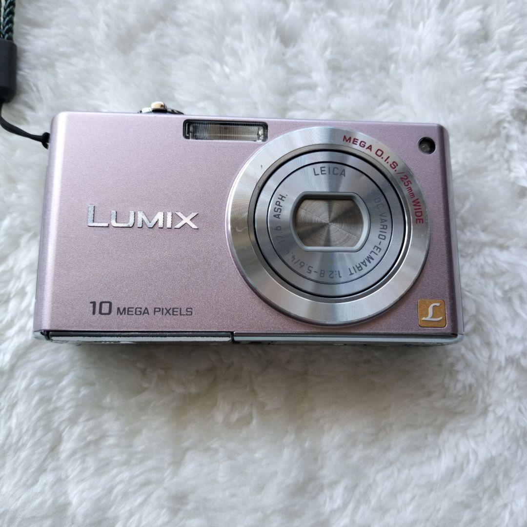 【動作確認済み】Panasonic DMC-FX35 ピンク 10メガピクセル