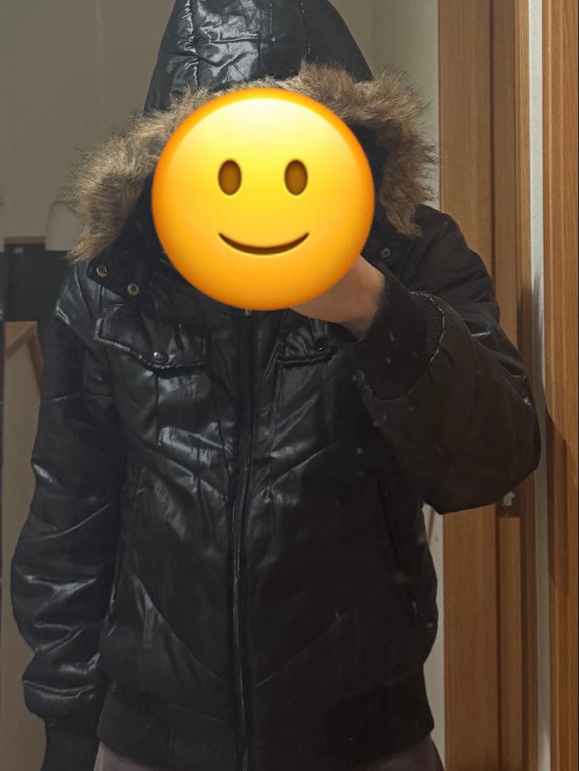 ファー付き　ダウンジャケット y2k archive　お兄系ギャル00s 美品