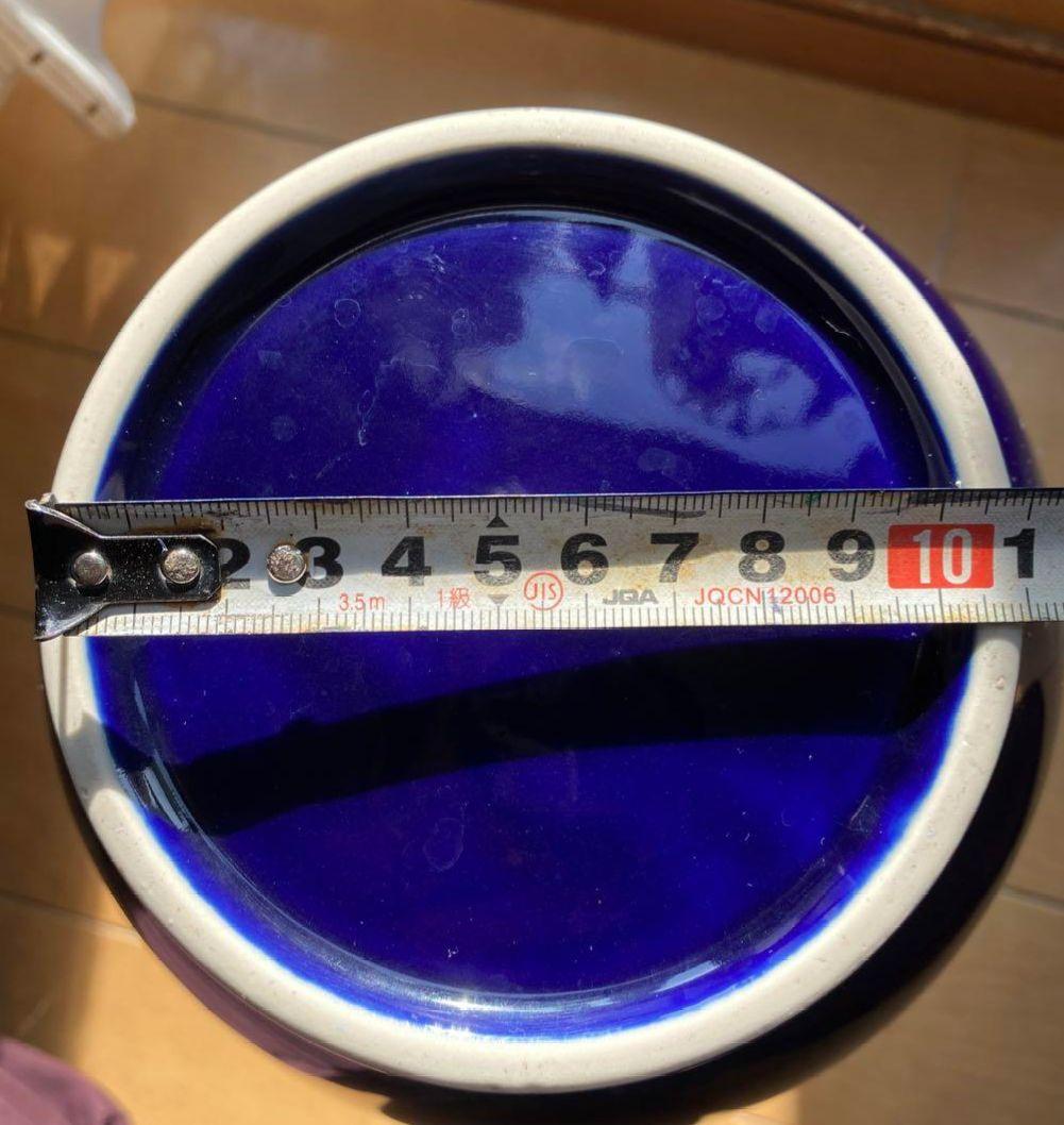 気品溢れる 九谷焼 花瓶 中古品