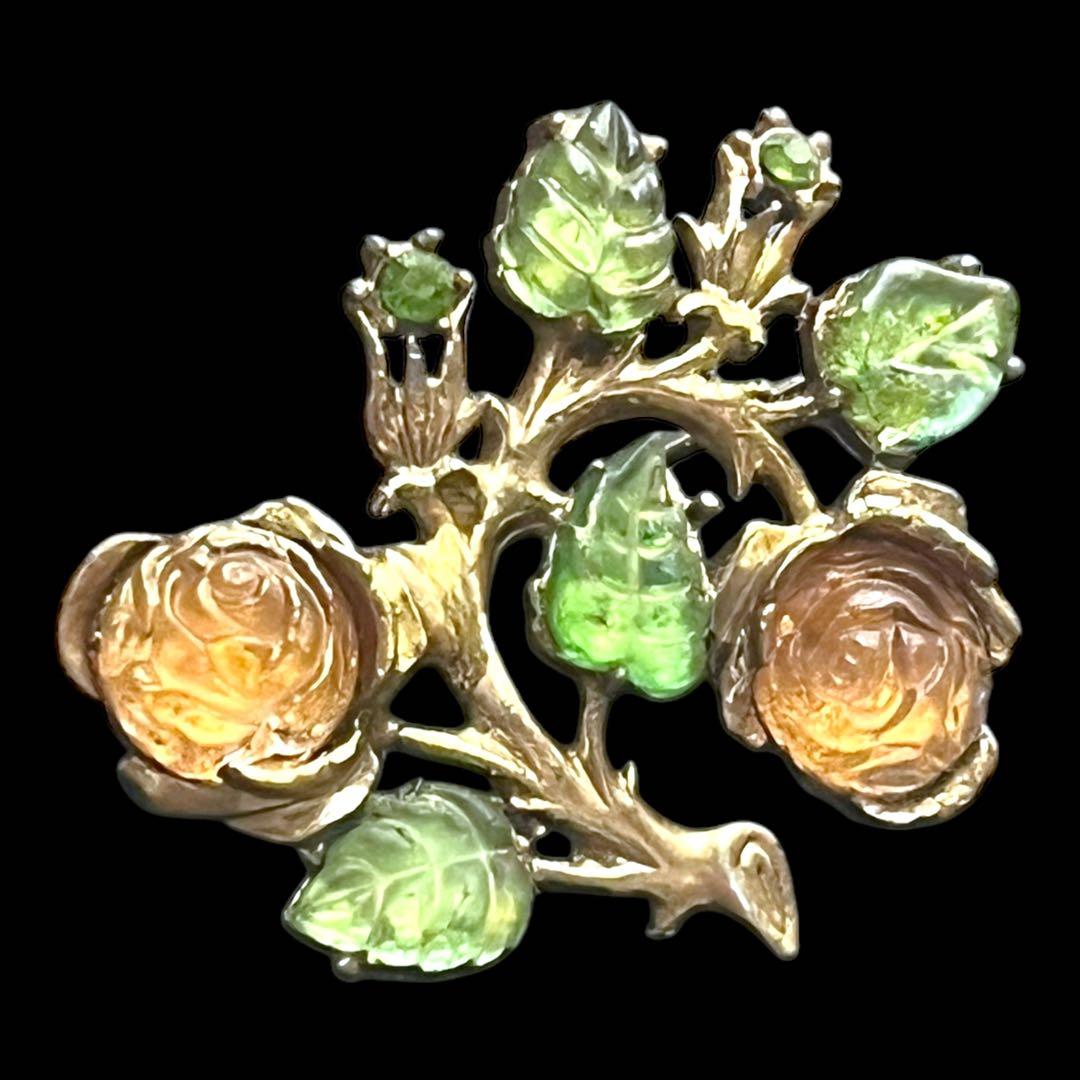 激レアデザイン☆MIRACLE☆フロストフルーツサラダ☆ボタニカルブローチ