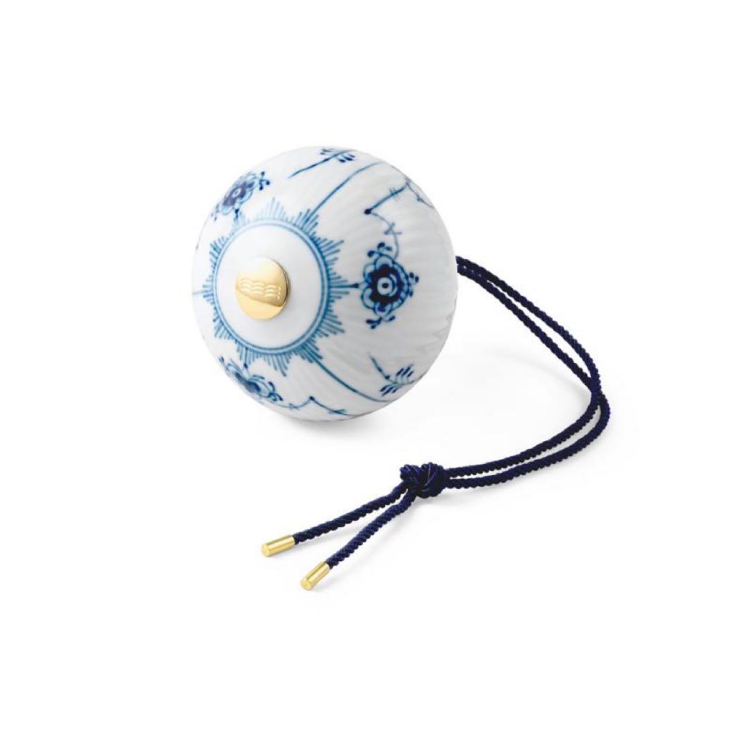 新品ロイヤルコペンハーゲン オーナメント ブルー ハーフレース プリンセス