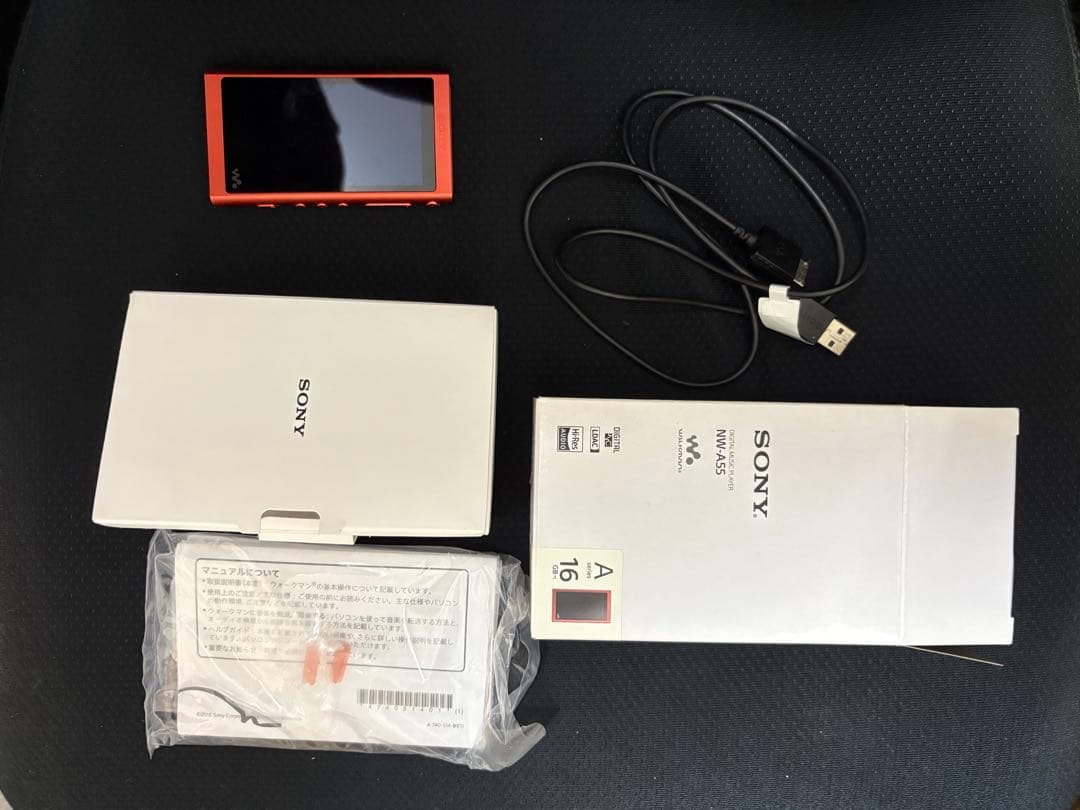 SONY ウォークマンNWA-55 レッド