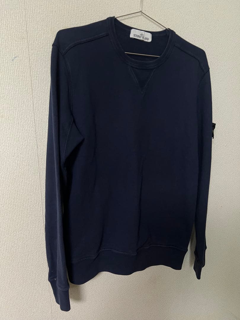 stone  sweat ストーンアイランド　スウェット　紺