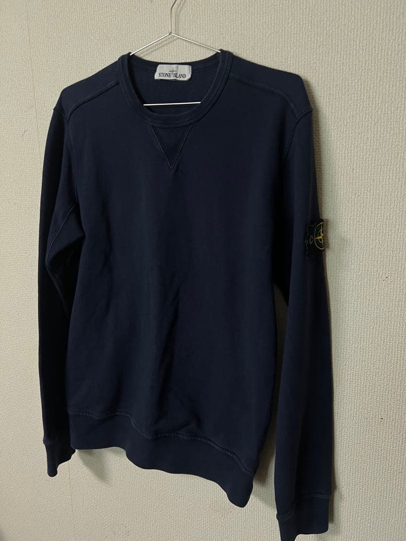 stone  sweat ストーンアイランド　スウェット　紺