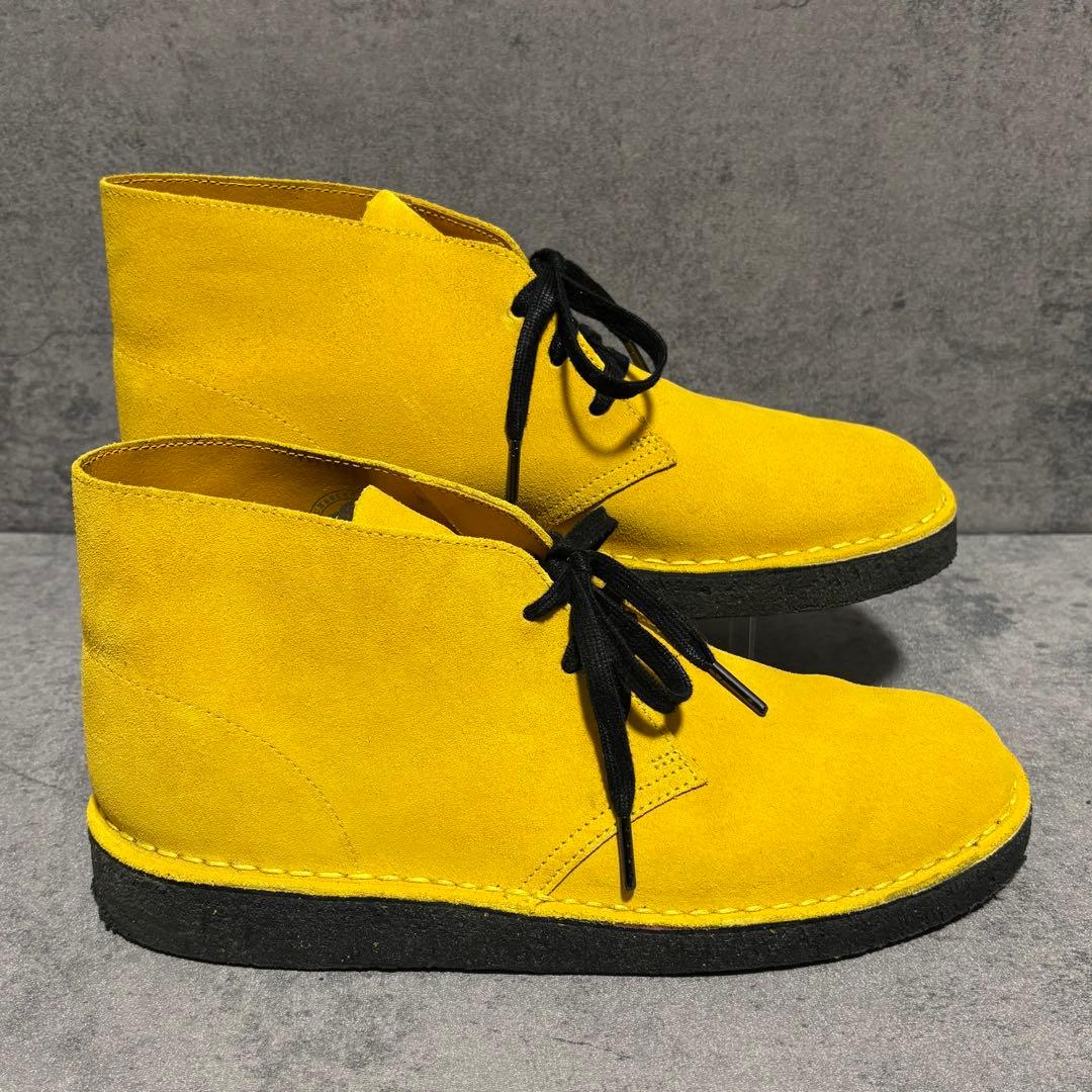 未使用級　クラークス　デザートブーツ　ジャマイカイエロー　スエード　2098