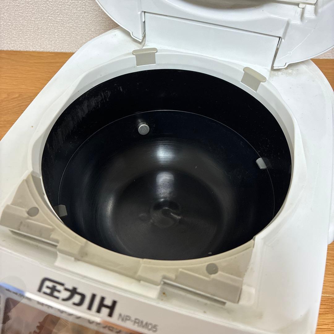 【美品】象印 圧力IH炊飯器 NP-RM05 3合炊き 白米/玄米/雑穀米対応
