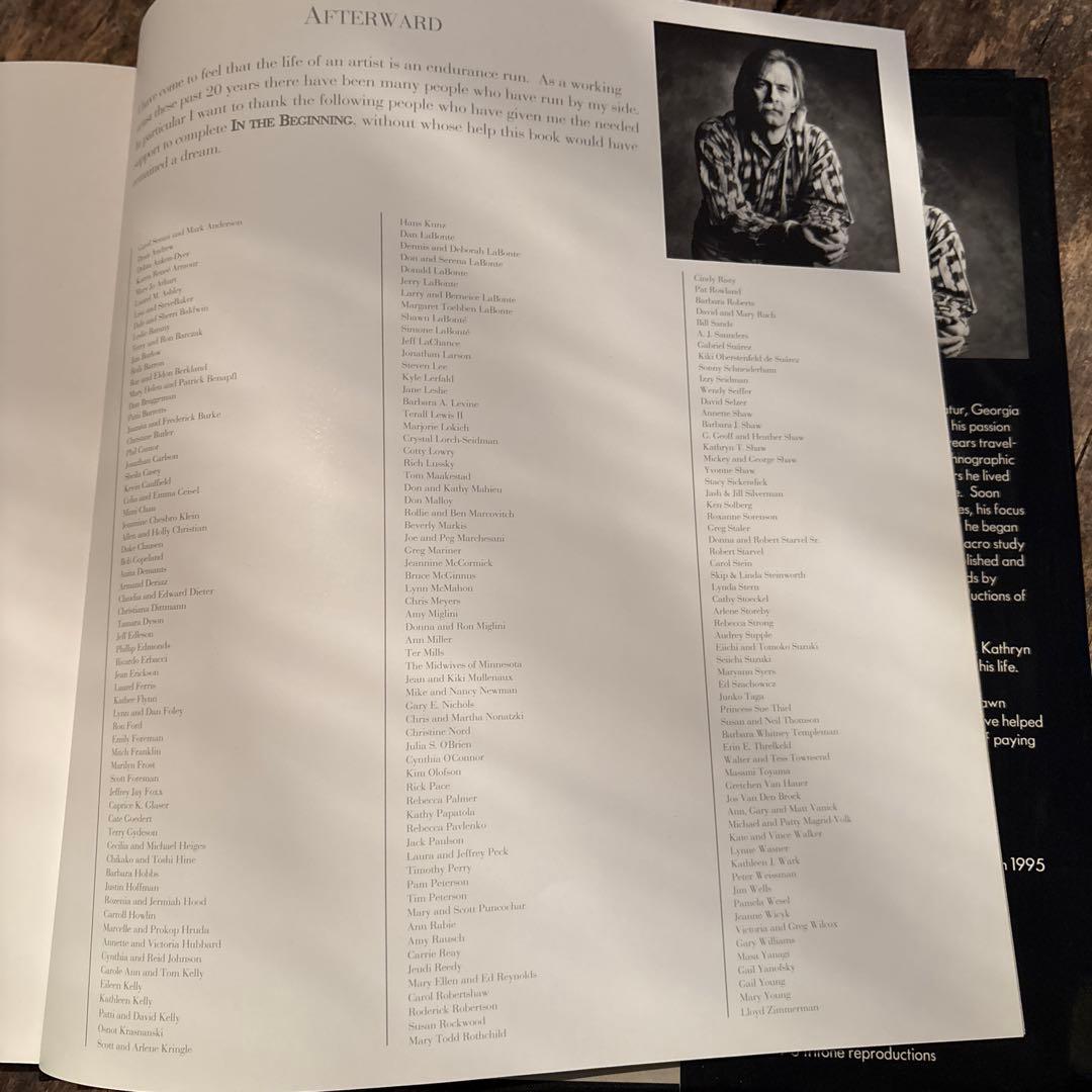 Larry LaBonte写真集+直筆サイン入額装写真アート本