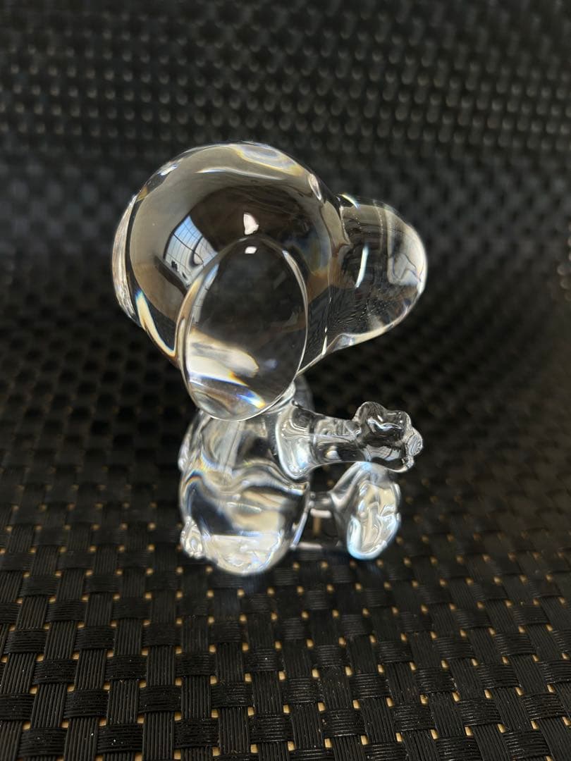 【美品】クリスタル　スヌーピー