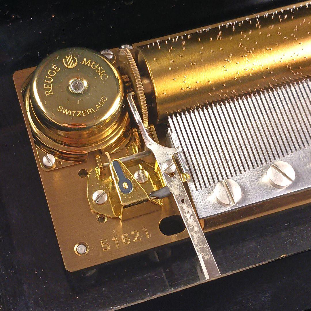 Y3159 リュージュ オルゴール3曲 144弁 SH3.144 シリンダー式