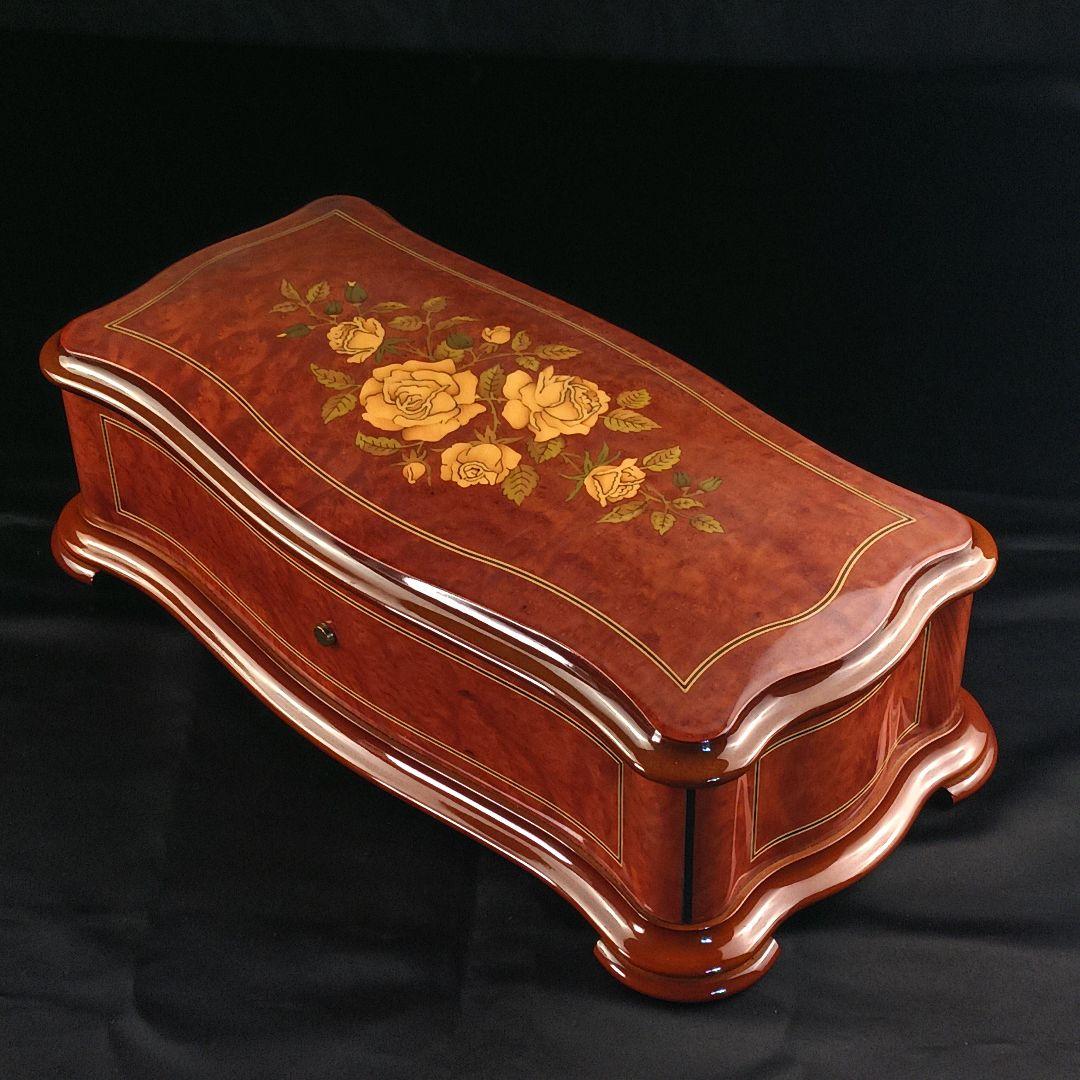 Y3159 リュージュ オルゴール3曲 144弁 SH3.144 シリンダー式