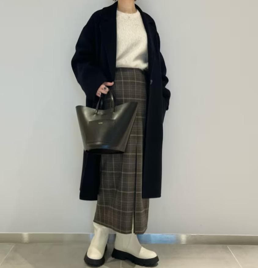 22aw Beauty & Youth テーラード リバーコート M