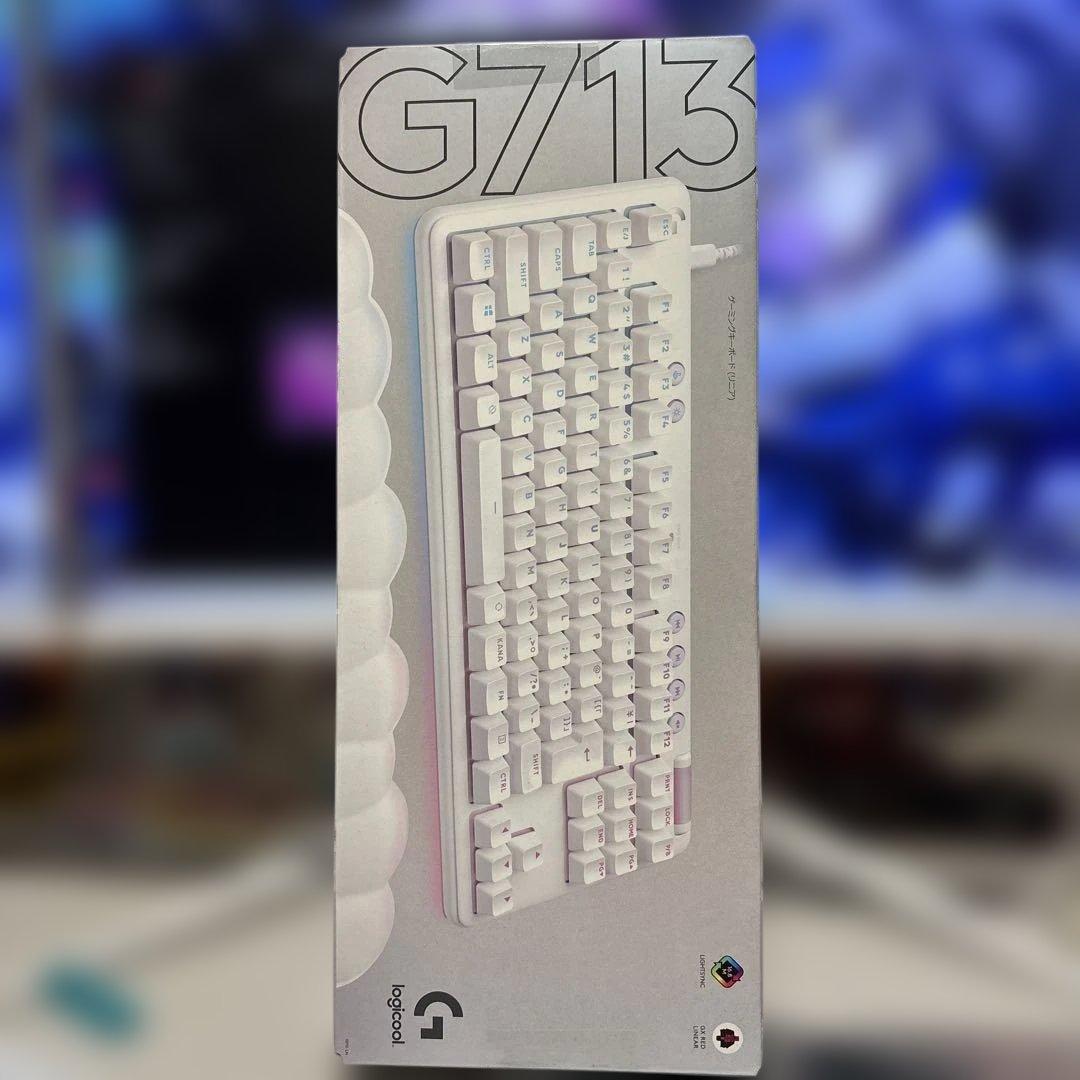 Logicool G713 ホワイトキーボード 本体
