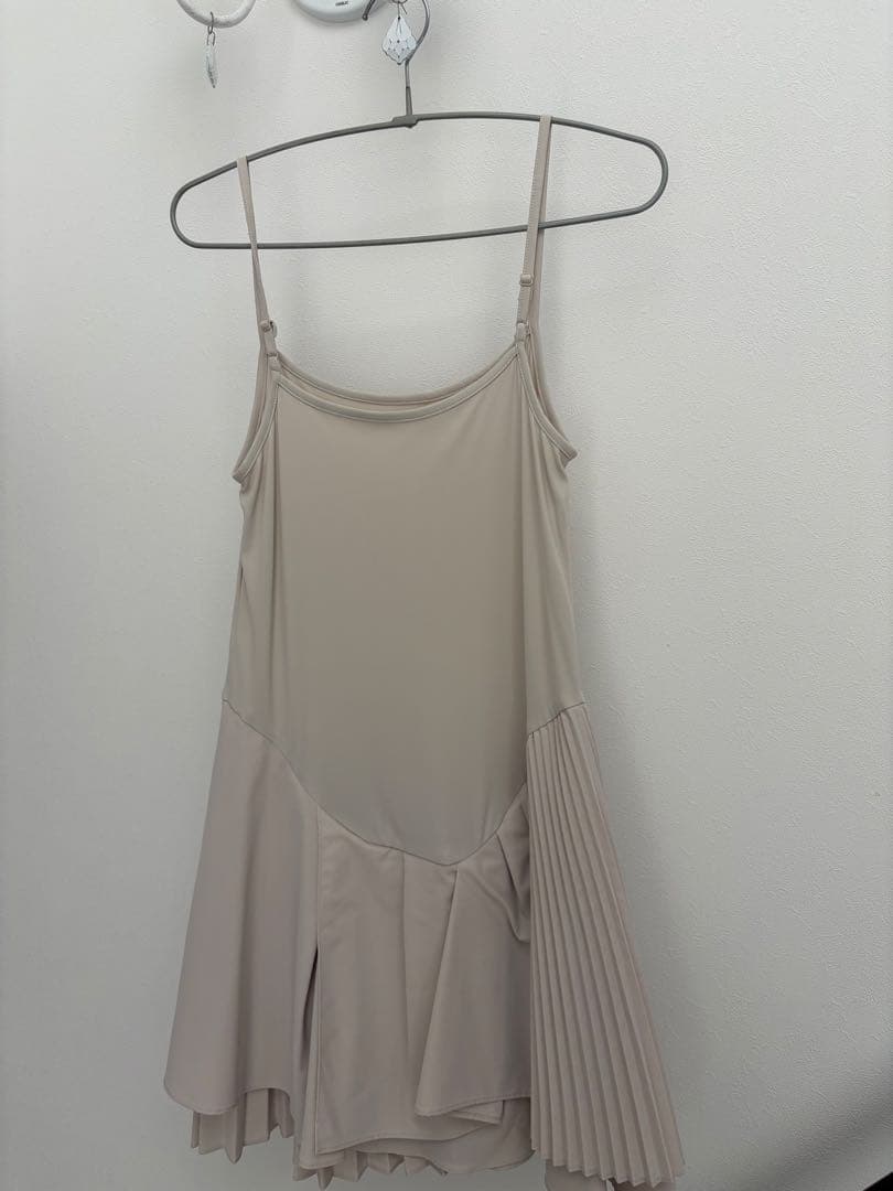 SNIDEL フリルコンビニットワンピース