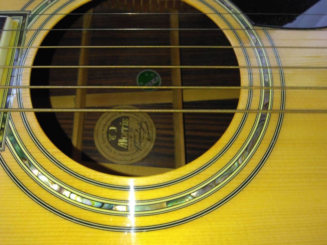 Morris TF w-80 アコースティックギター ハードケース付