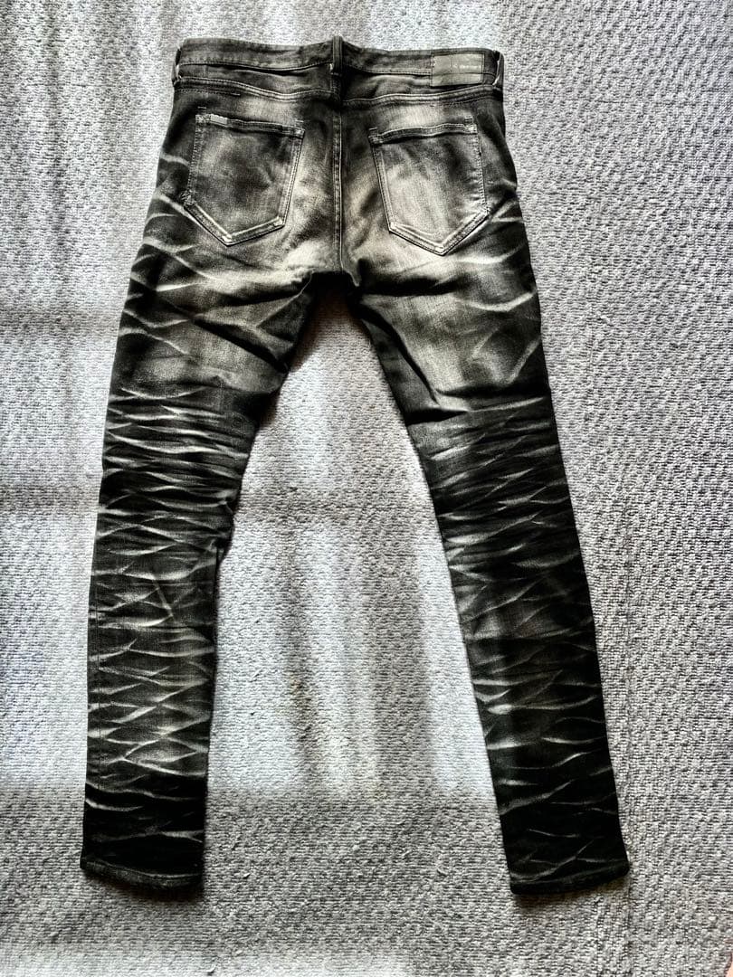 CIVARIZE(シヴァーライズ) パールバインダー立体加工スキニーデニム