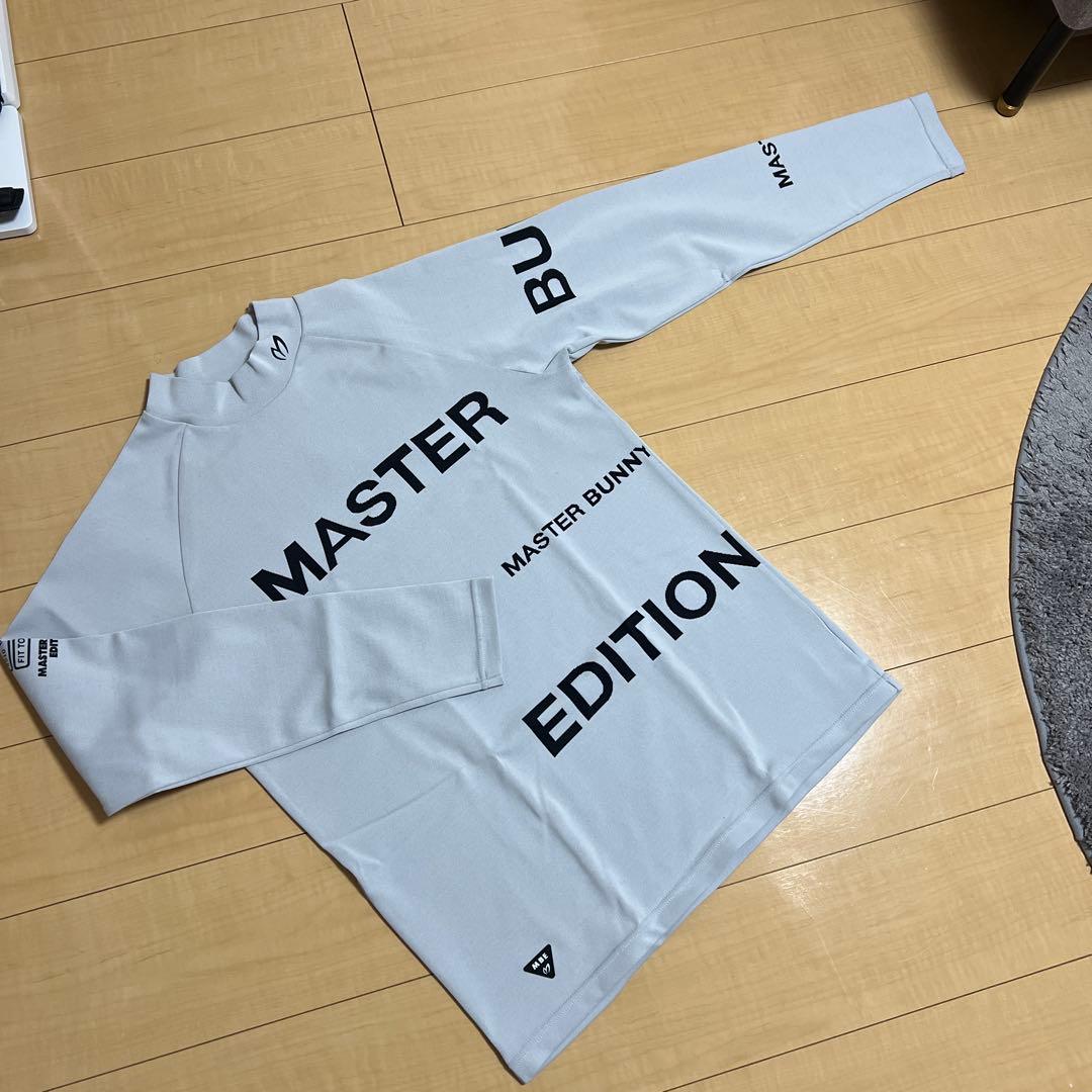 【美品】マスターバニー　メンズ　モックネック　グレー　サイズ6