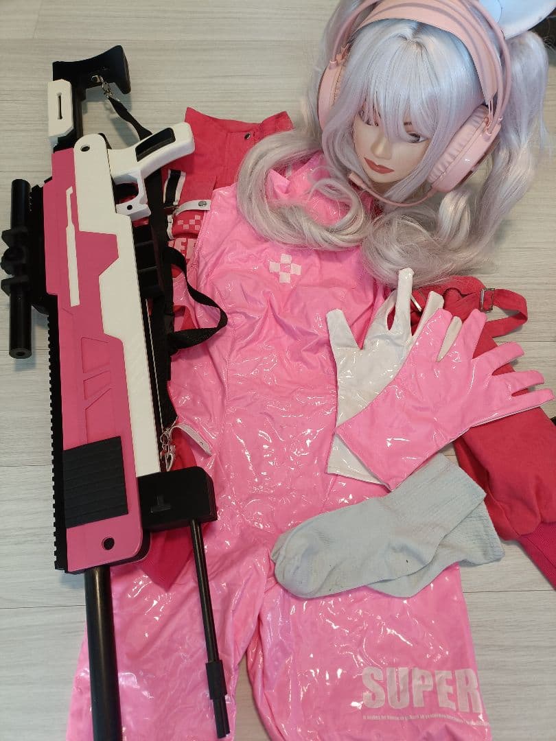 値下げ コスプレ 勝利の女神 NIKKE アリス 通常衣装＋ウィッグ＋武器