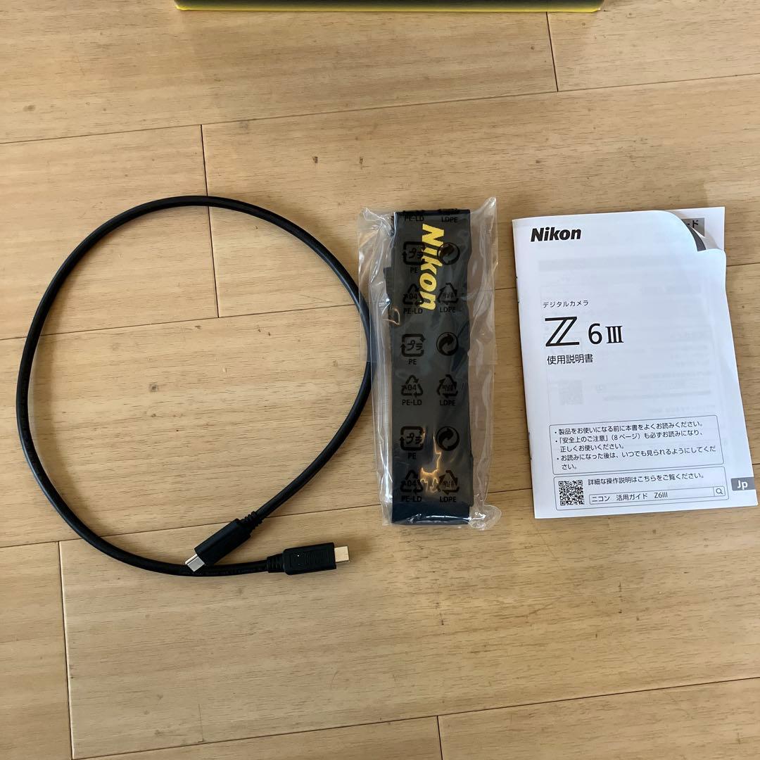 Nikon Z6Ⅲ カメラ本体+純正バッテリー