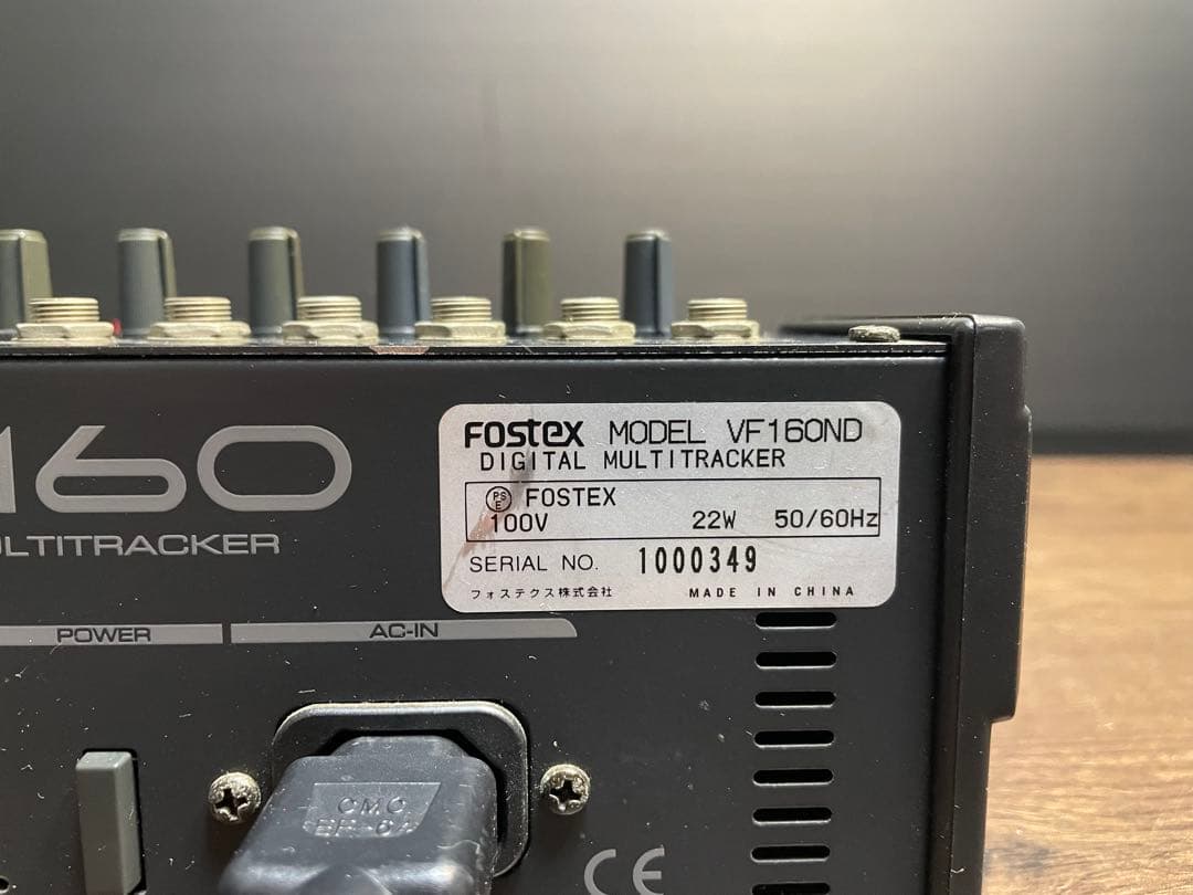 G4【used】FOSTEX マルチトラック MTR VF160