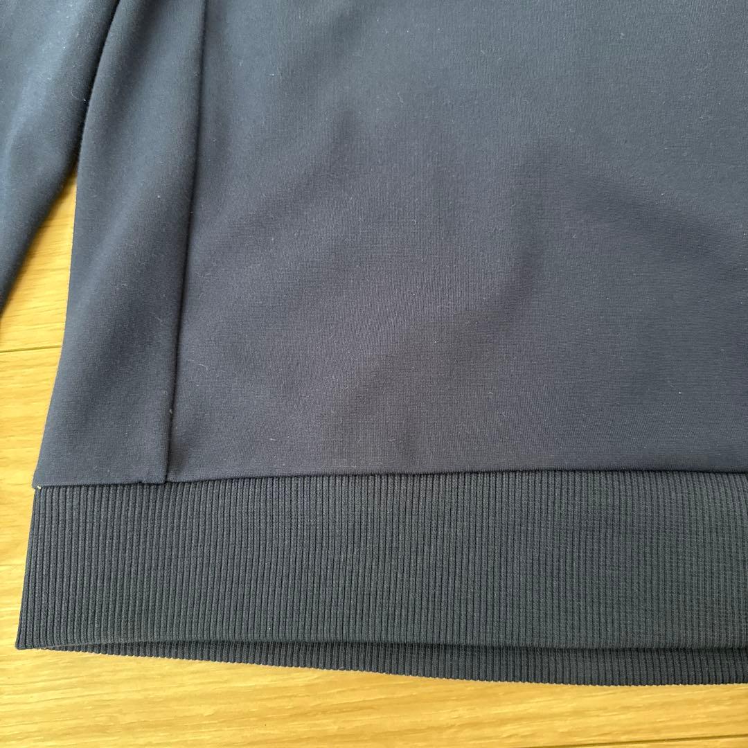 【美品】adidas ジャージ ジップアップ　ネイビー S