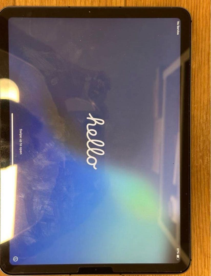 iPad スペースグレー本体simフリーキーボード ケース付き