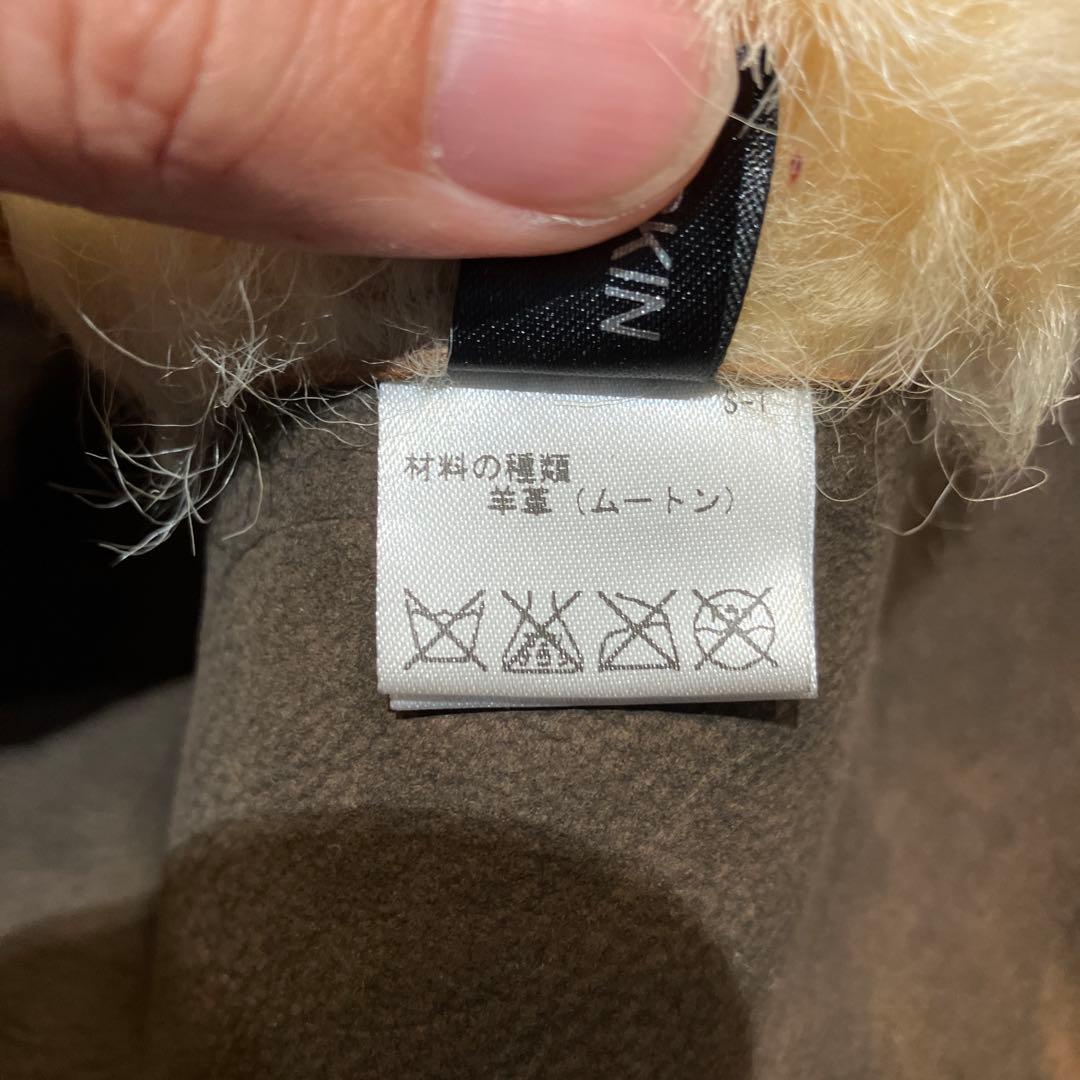 イギリス製　Owen Barry ムートンティペット　羊革