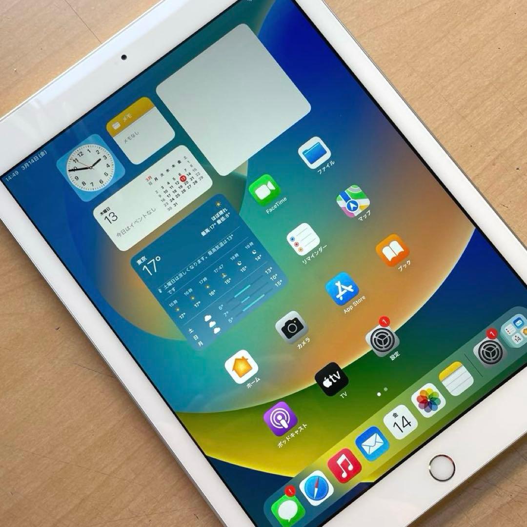 iPad 第5世代　A1823 Cellular シルバー　32GB 美品