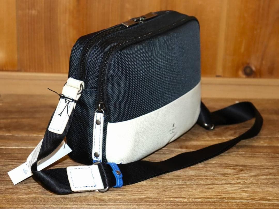 新品 LANVIN en Bleu ホライゾン ショルダーバッグ Ⓗ