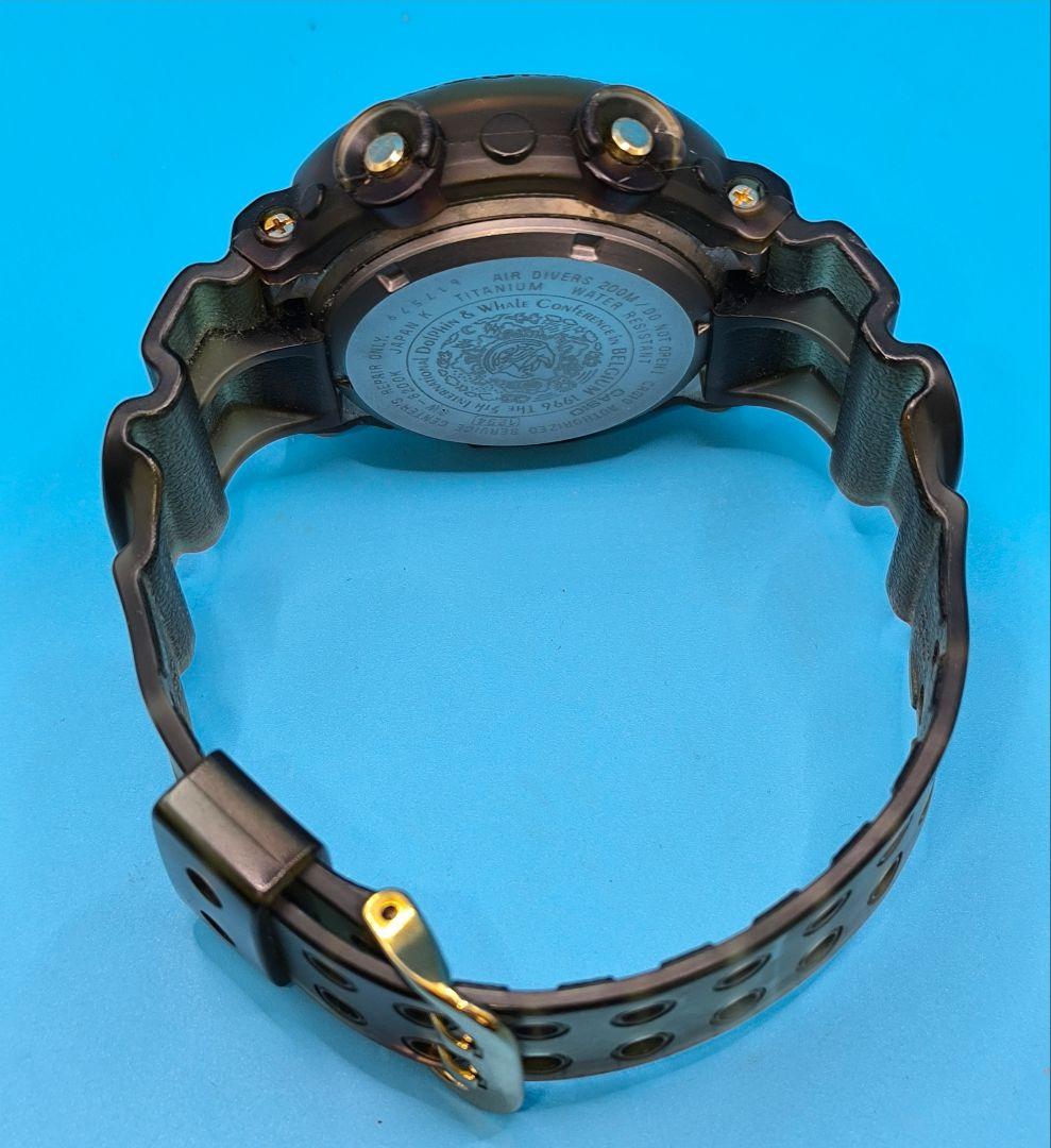 美品G-SHOCK DW-8200K-8 オーシャン イルカクジラ フロッグマン