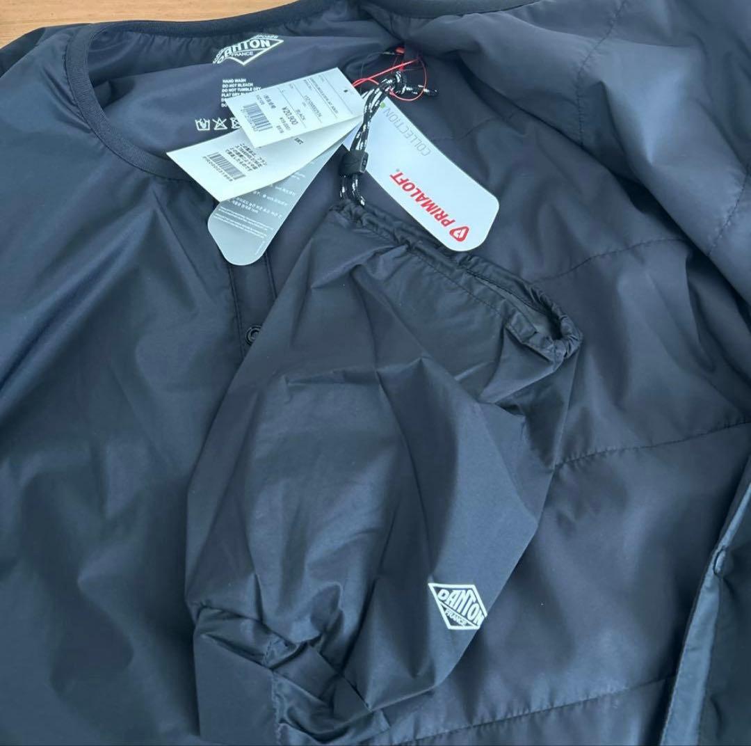 【新品】DANTON ダントンインサレーションカラーレス ジャケット/ブラックL