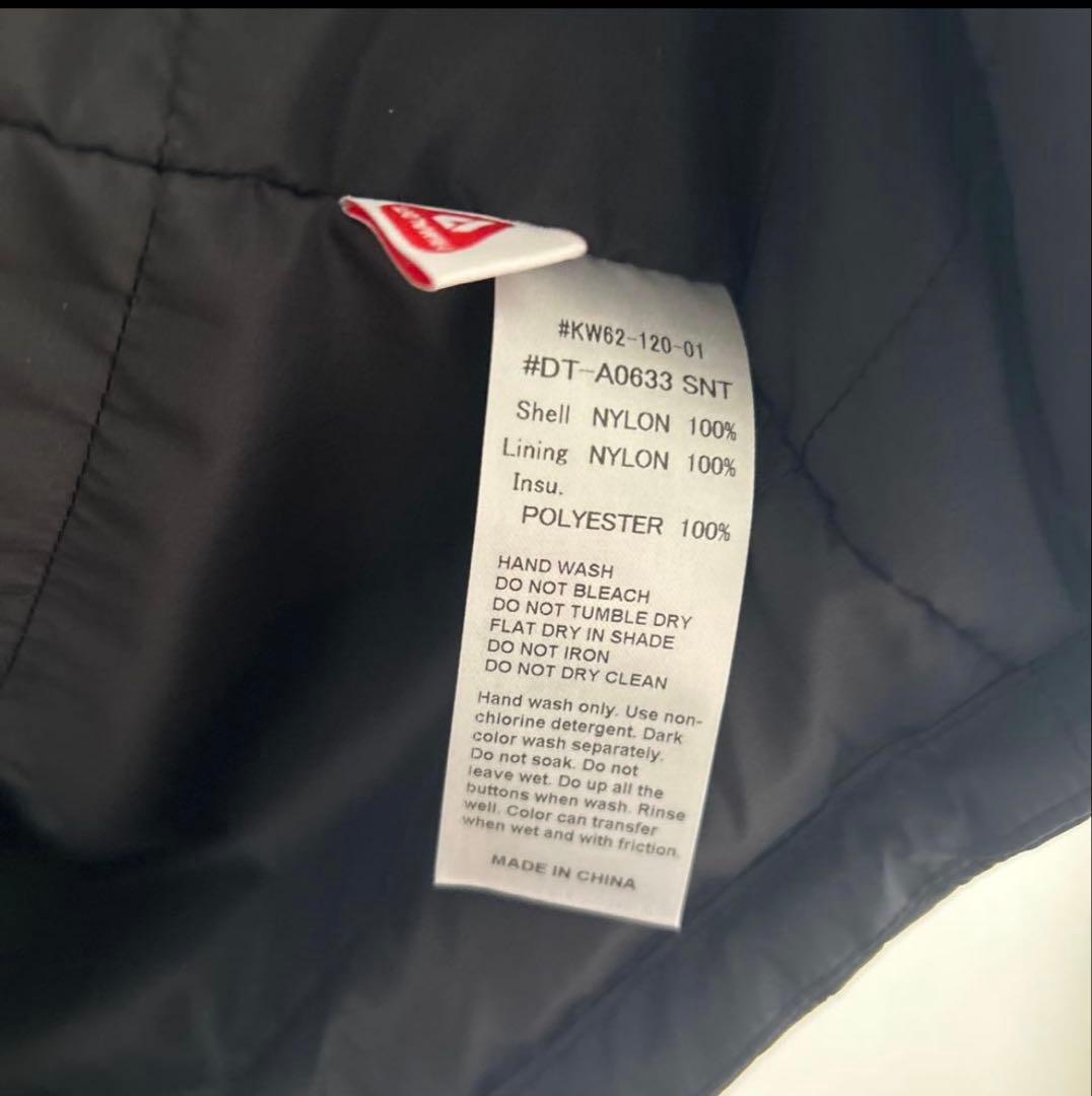 【新品】DANTON ダントンインサレーションカラーレス ジャケット/ブラックL