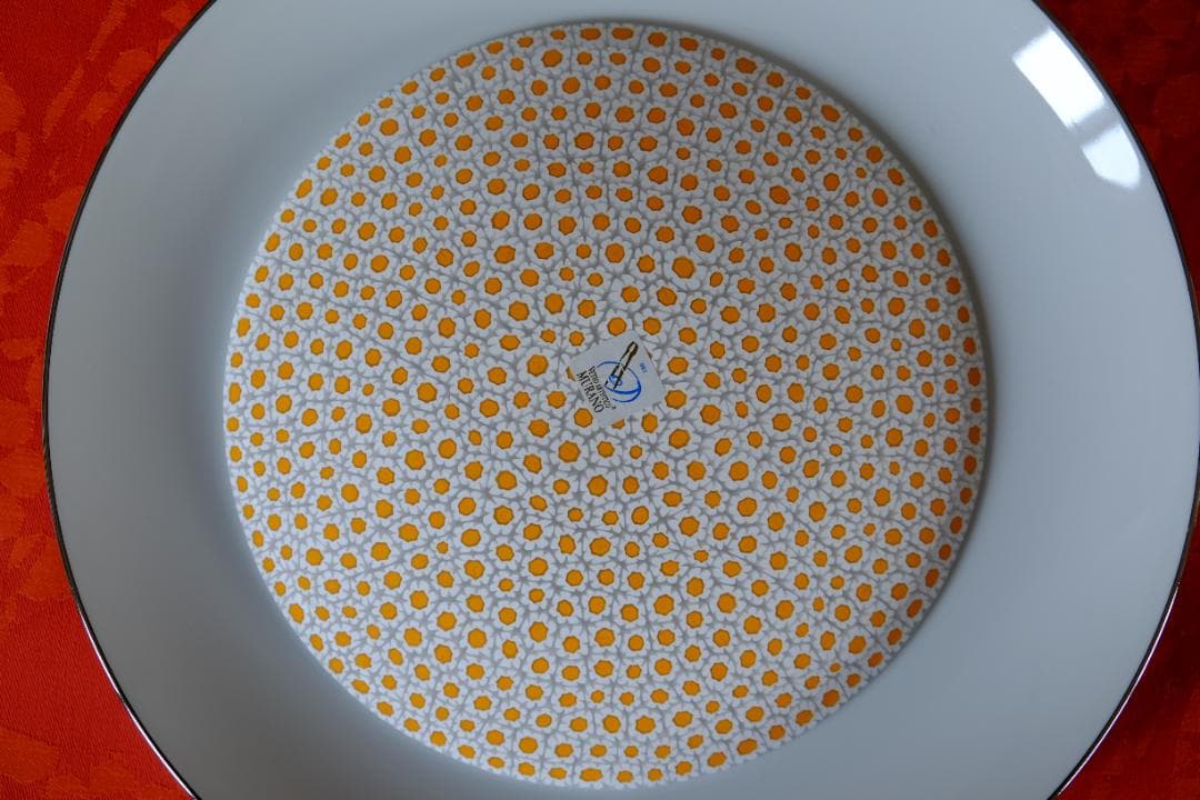 ミルフィオリ エルコーレ モレッティ プレート 皿 黒木国昭/藤田喬平/田子美紀