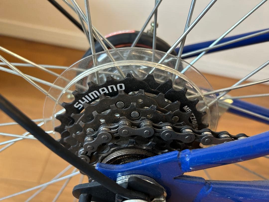 エンドウ商事　自転車　24インチ⭐︎防犯登録抹消済み　青　男の子　直接取引き　東京