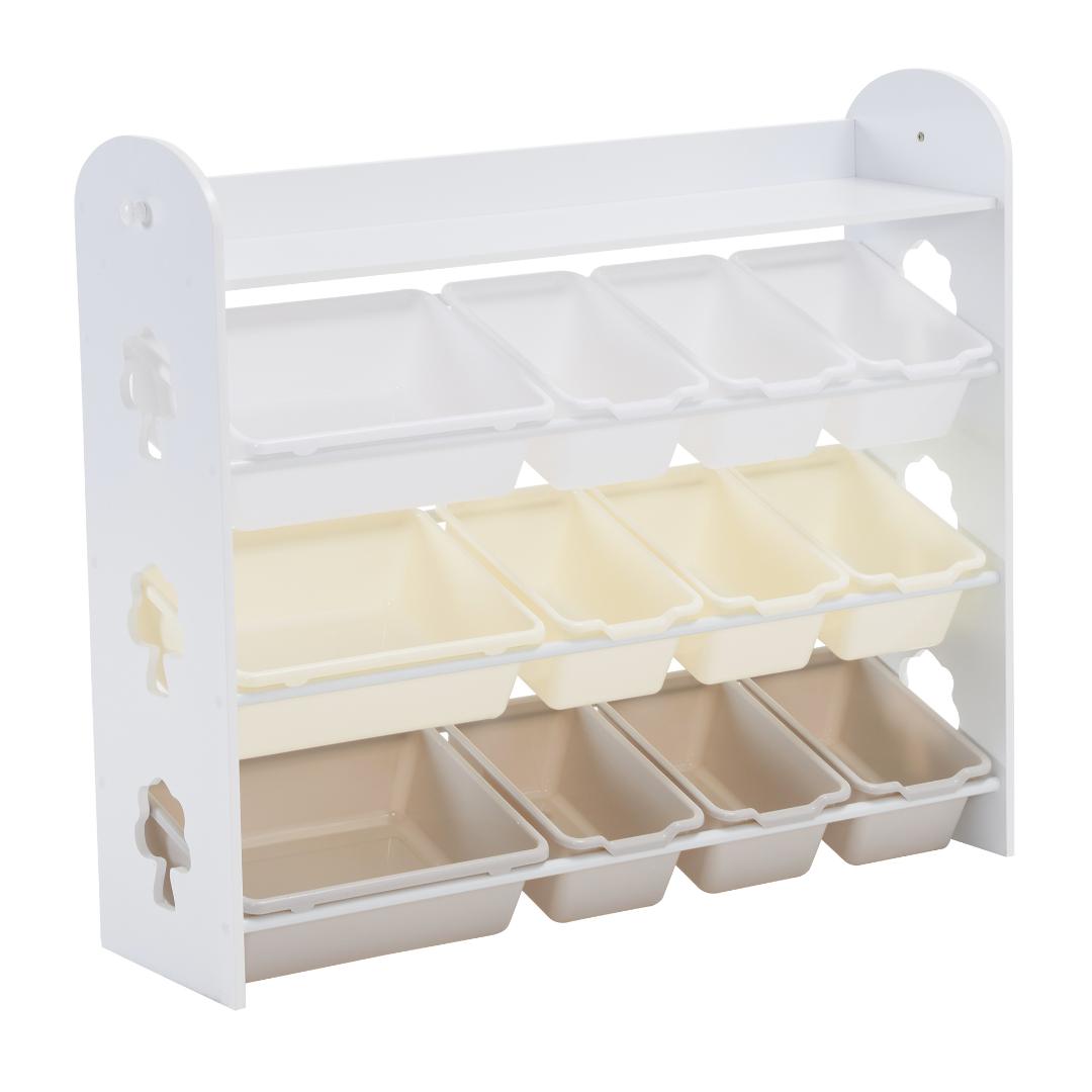 おもちゃ収納 ラック ラージサイズ 幅103cm 子ども用家具 木製 収納ケース