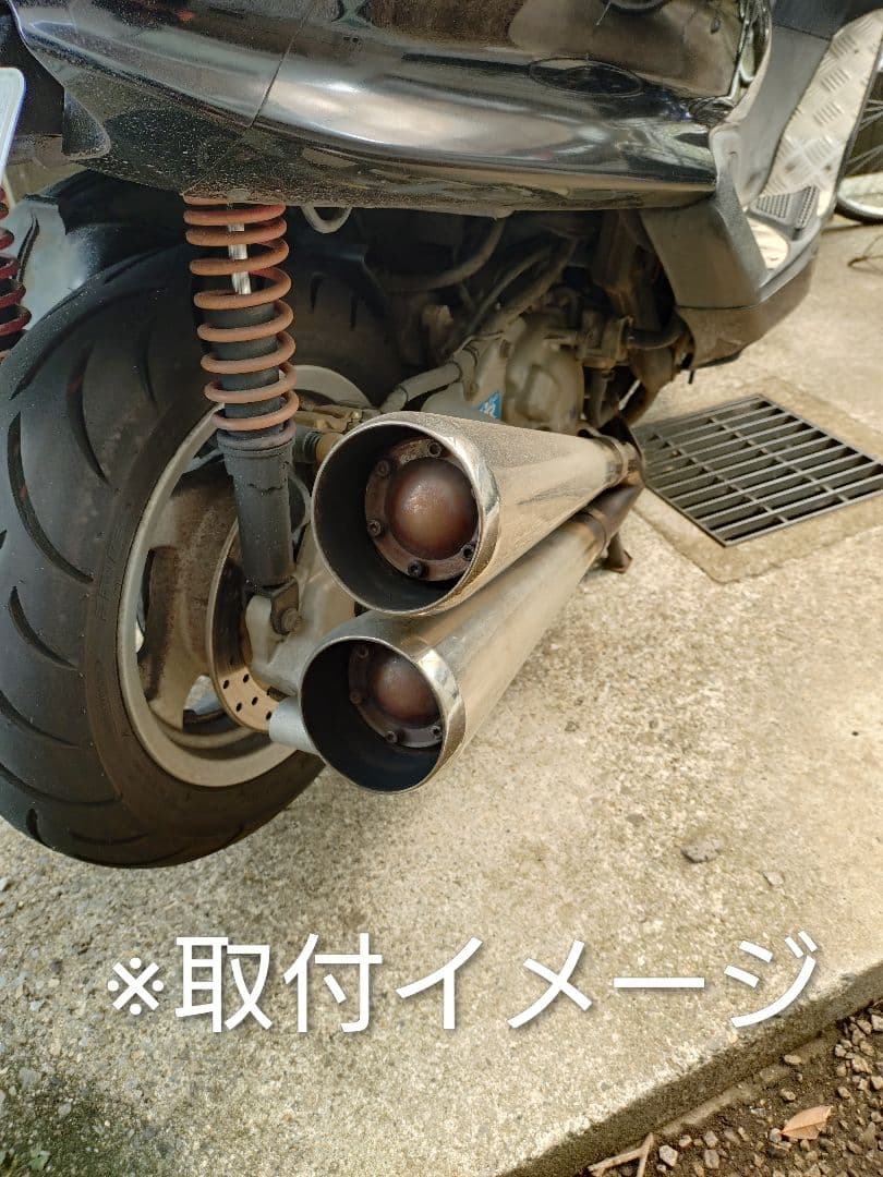 マジェスティC（SG03J）　デュアルマフラー ステンレス