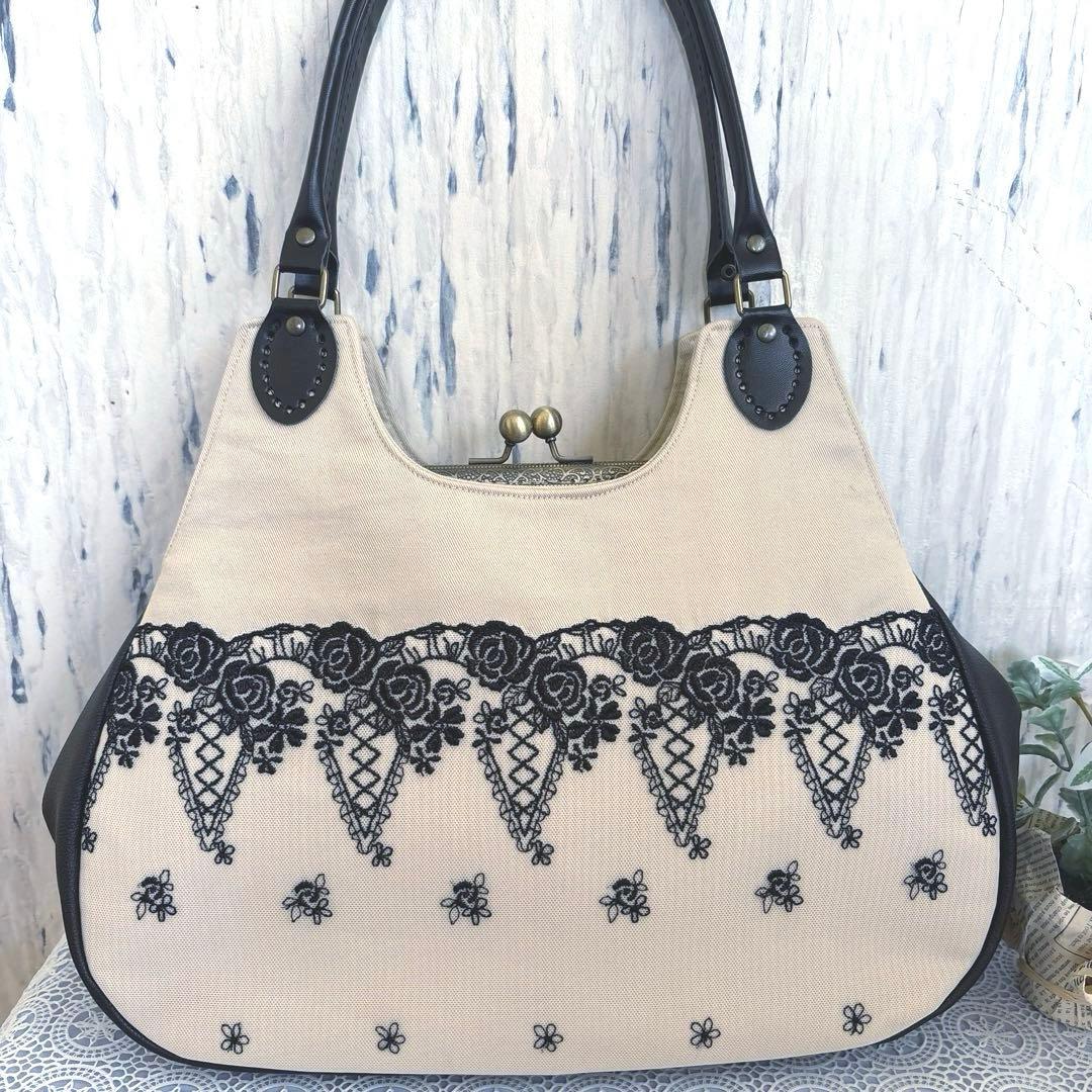 みはる　がま口バッグ3点　ハンドメイド