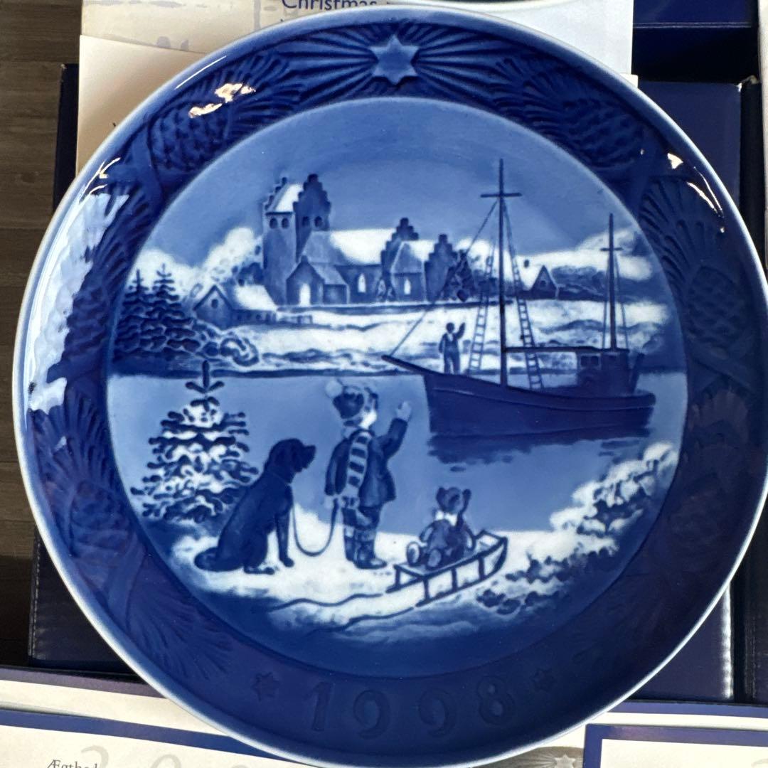 ロイヤルコペンハーゲン イヤープレート 10枚