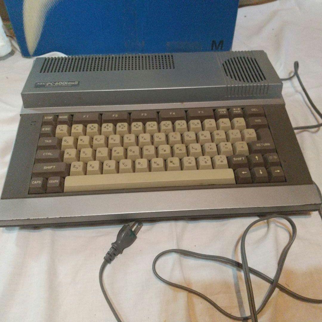 NEC PC-6001mkII 本体+カセットテープソフト数本