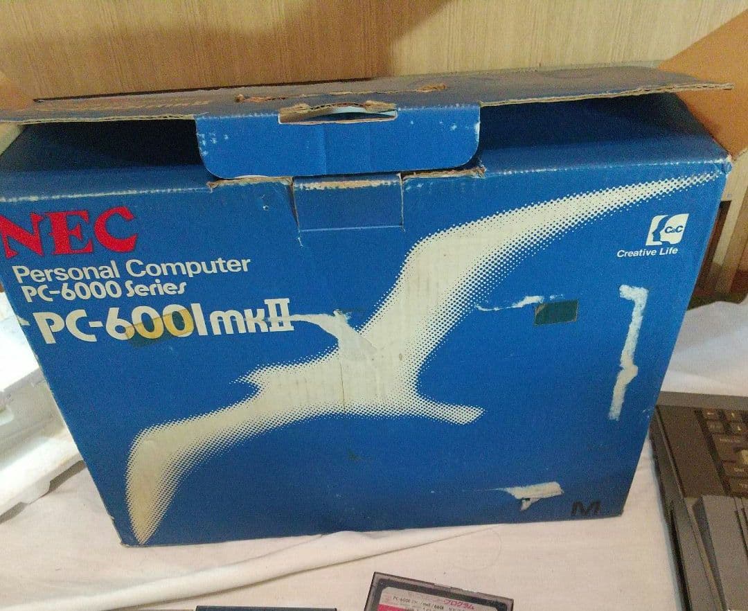 NEC PC-6001mkII 本体+カセットテープソフト数本