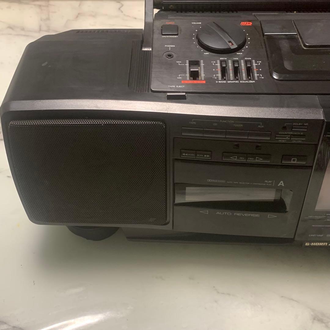 忠*助様 バブルラジカセ■Victor【G-HORN EX　RC-X90】 通電