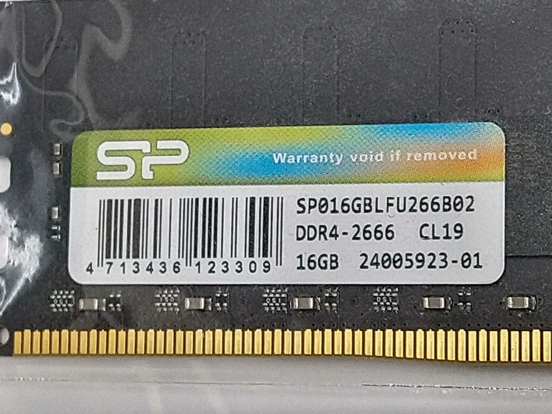 SP 16GB DDR4-2666 メモリモジュール