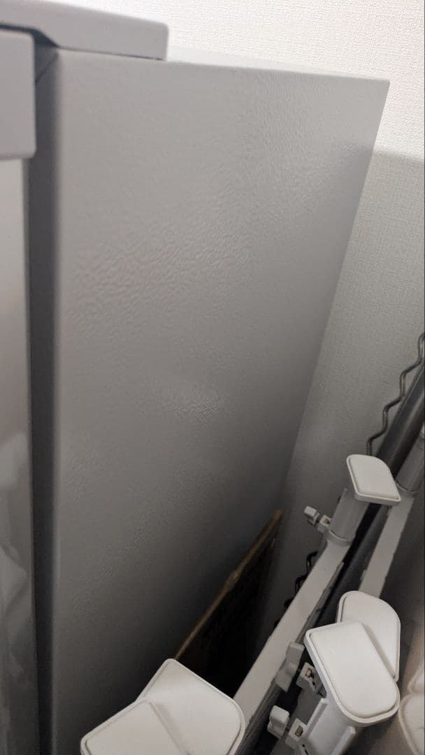 美品アイリスプラザ 冷蔵庫46LPRC-B051D-S直冷式1ドア2024 年製