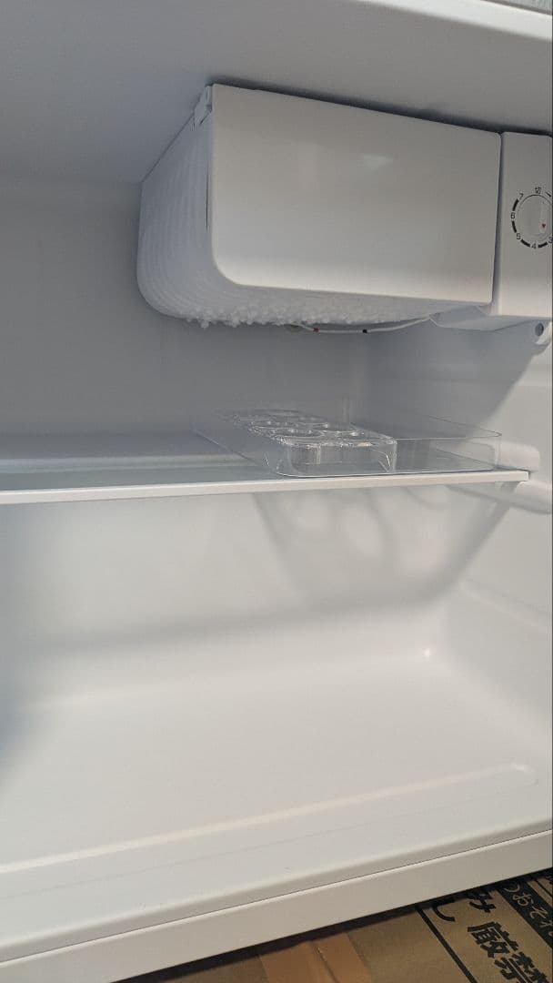 美品アイリスプラザ 冷蔵庫46LPRC-B051D-S直冷式1ドア2024 年製