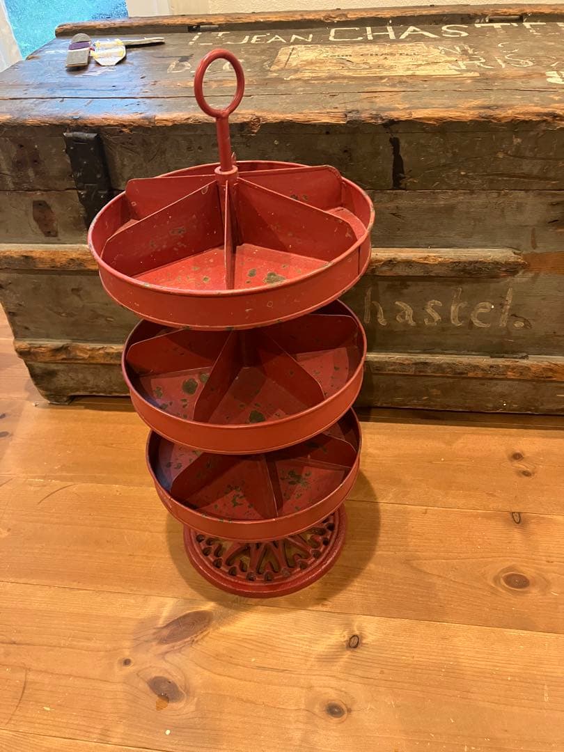 DULTON ダルトン　スモールラック　ラウンドラック　アンティーク　アイアン