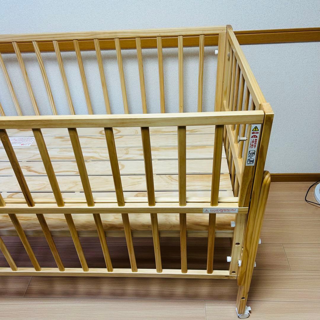 【アカチャンホンポ限定】大和屋　トール　Wオープン　ベビーベッドNA